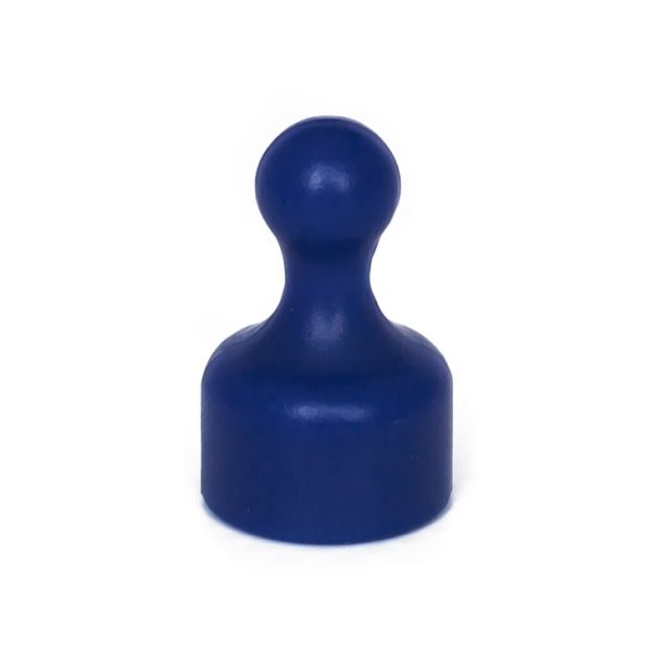 (térmek) Irodai mágnes - kék (10 darabos
  csomag)