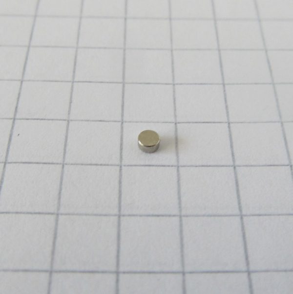 (térmek) Neodímium korongmágnes 2x1 mm -
  N45