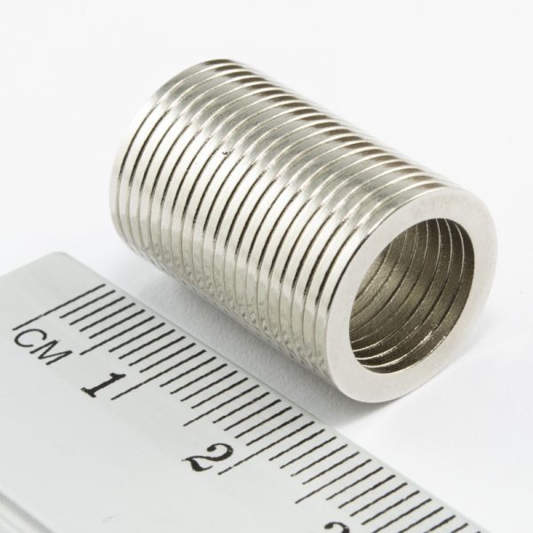(térmek) Neodímium mágnes gyűrű 14-10x1
  mm - N38