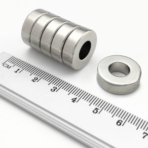 (térmek) Neodímium mágnes gyűrű 19-9x6 mm
  - N38