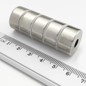 (térmek) Neodímium mágnes gyűrű 22-6x10
  mm - N38