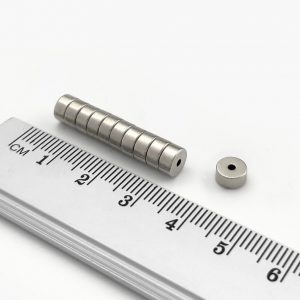(térmek) Neodímium mágnes gyűrű 6-1,5x3
  mm - N38