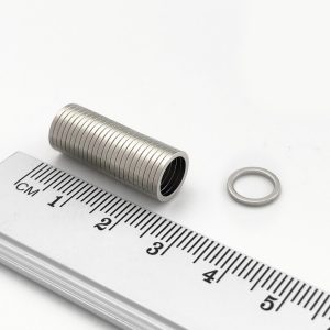 (térmek) Neodímium mágnes gyűrű 9-7x1 mm
  - N38
