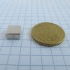 (térmek) Neodímium mágnes téglatest 8x8x4
 mm - N38