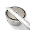(térmek) Pot mágnes az egész mágnesen
 áthaladó menettel 97x40 mm kétoldalas