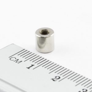 (térmek) Pot mágnes belső menettel 6x6 mm
