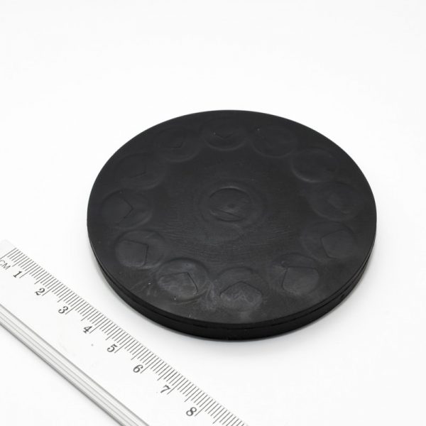 (térmek) Pot mágnes belső menettel 88x8,5
  mm gumírozott