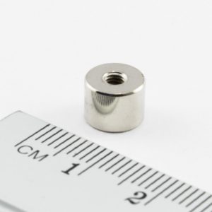 (térmek) Pot mágnes belső menettel 8x6 mm