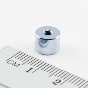 (térmek) Pot mágnes belső menettel 8x6
  mm, Zn