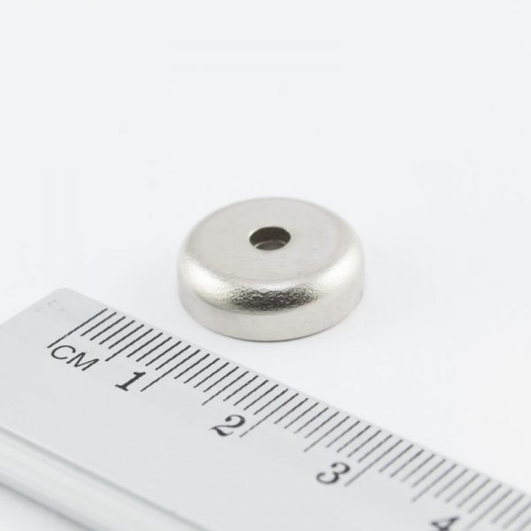 (térmek) Pot mágnes csavarlyukkal 16x5 mm
  - N38