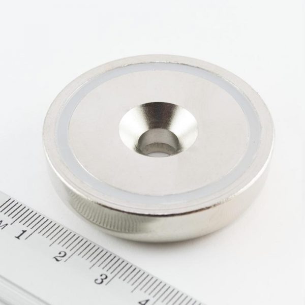 (térmek) Pot mágnes csavarlyukkal 48x11,5
  mm