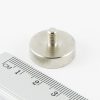 (térmek) Pot mágnes külső menettel 20x5
 mm