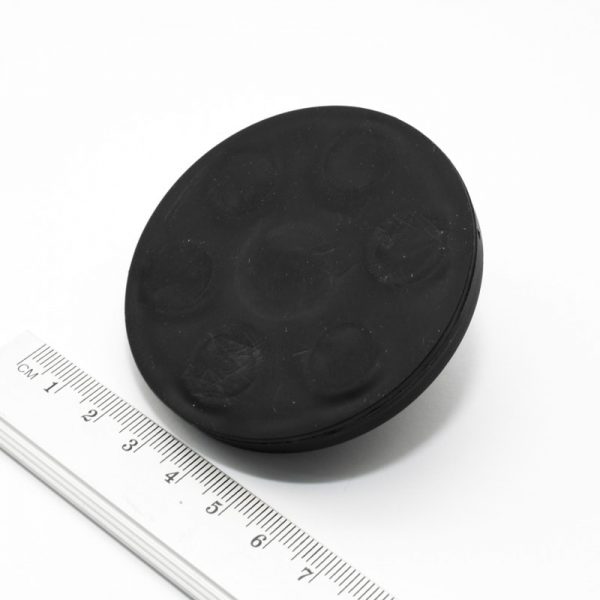 (térmek) Pot mágnes külső menettel 66x8,5
  mm gumírozott