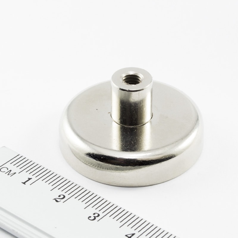 (térmek) Pot mágnes menetes hüvellyel
36x8 mm