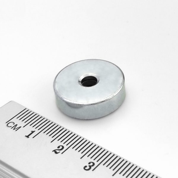 (térmek) Pot mágnes csavarlyukkal 16x5 mm
  (SmCo)