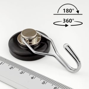Forgatható mágneses horog Ø 36 mm