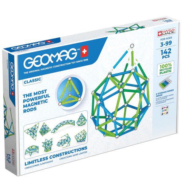 Geomag Classic építőkészlet (142 darabos)