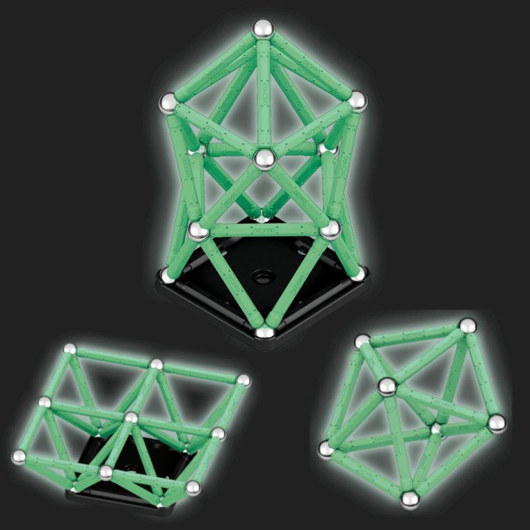 GeoMag - Glow In The Dark Recycled 93 Pieces