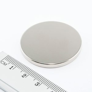 Neodímium mágnes tárcsa 38x3,5 mm