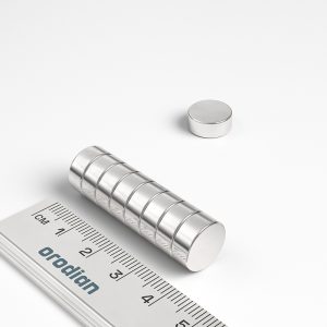 Neodímium hengermágnes 12×5 mm