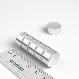 Neodímium hengermágnes 15×8 mm