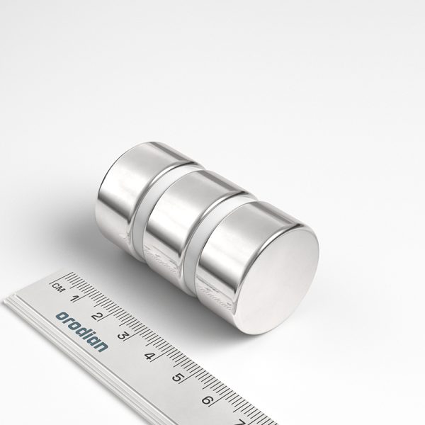 Neodímium hengermágnes 30×15 mm