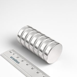 Neodímium hengermágnes 30×7 mm