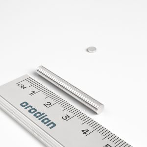 Neodímium hengermágnes 4×1 mm