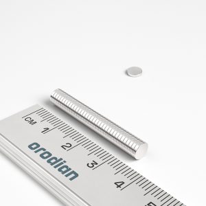 Neodímium hengermágnes 5×1 mm