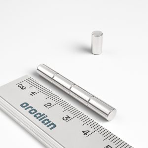 Neodímium hengermágnes 5×10 mm