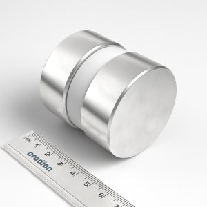 Neodímium hengermágnes 50×20 mm