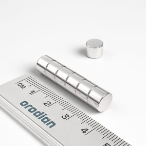Neodímium hengermágnes 8×6 mm