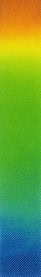 Színsáv narancssárgától sötétkékig