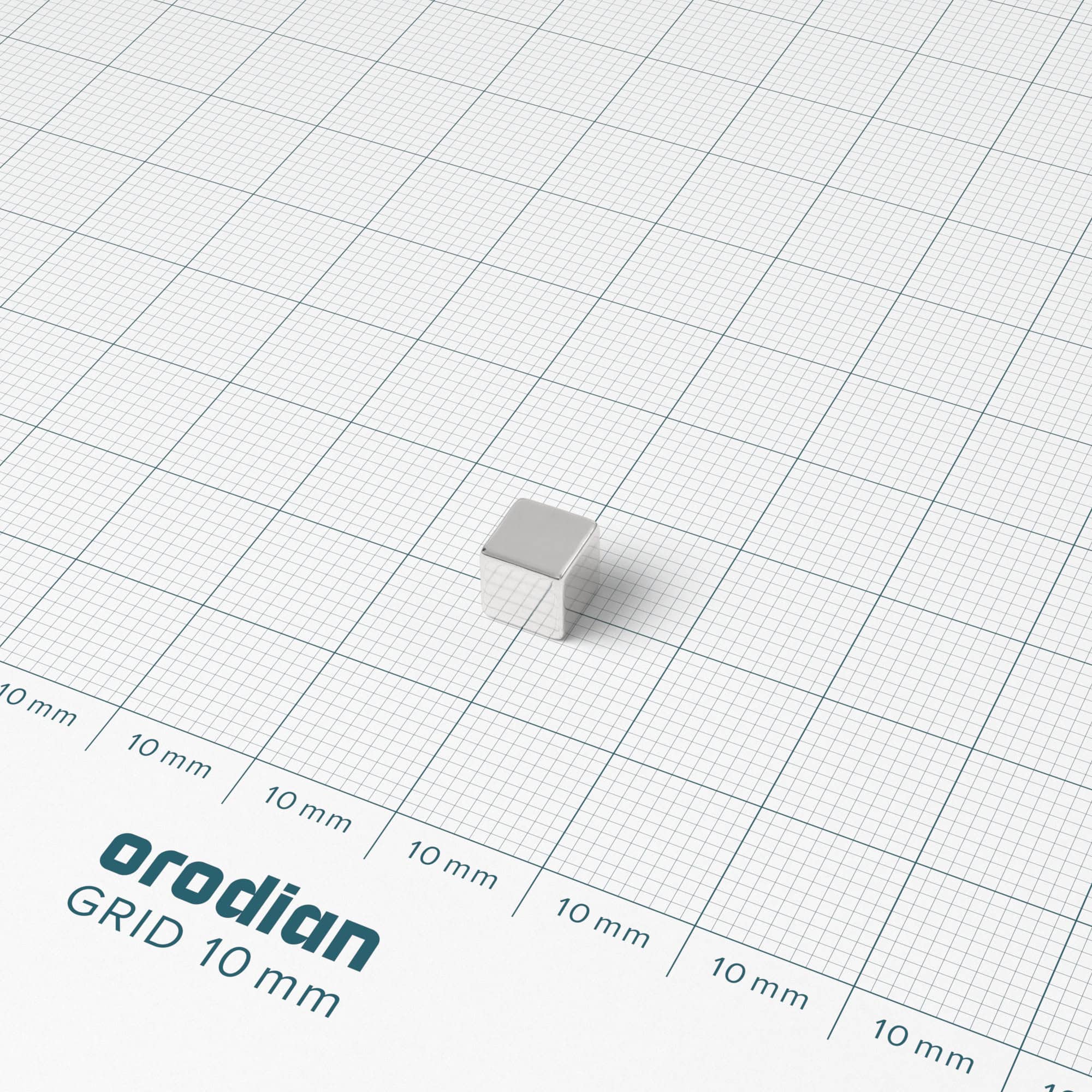 Neodímium mágnes kocka 6×6×6 mm - N42 - Image 2
