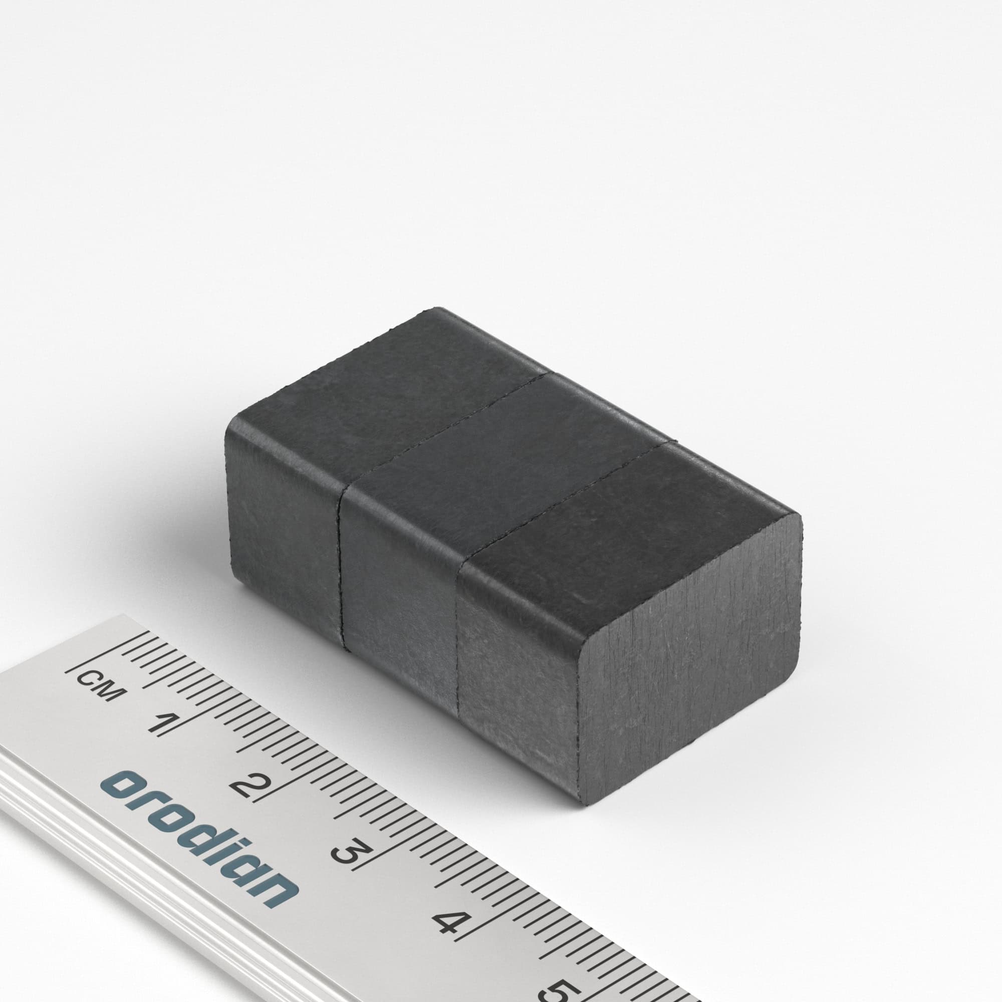 Ferrit téglatest mágnes 22×15×12 mm - Y30BH