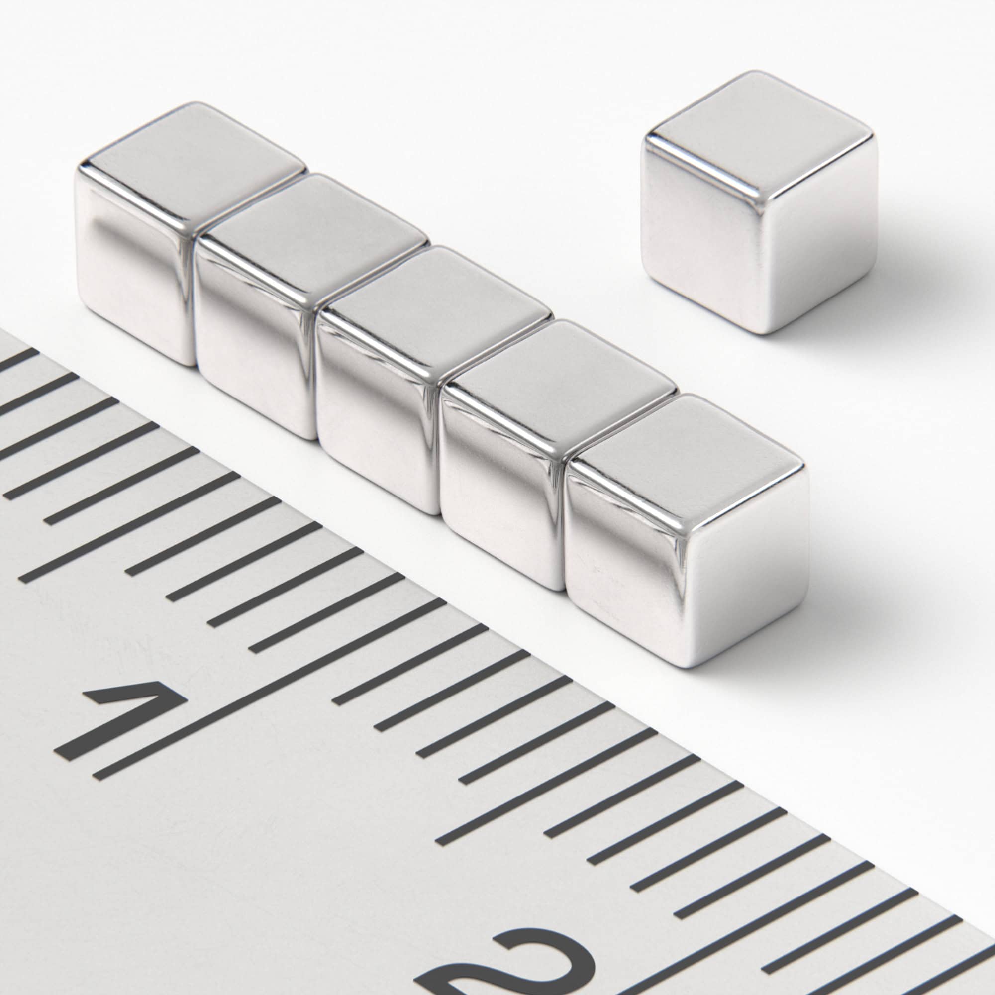 Neodímium mágnes kocka 3×3×3 mm - N52