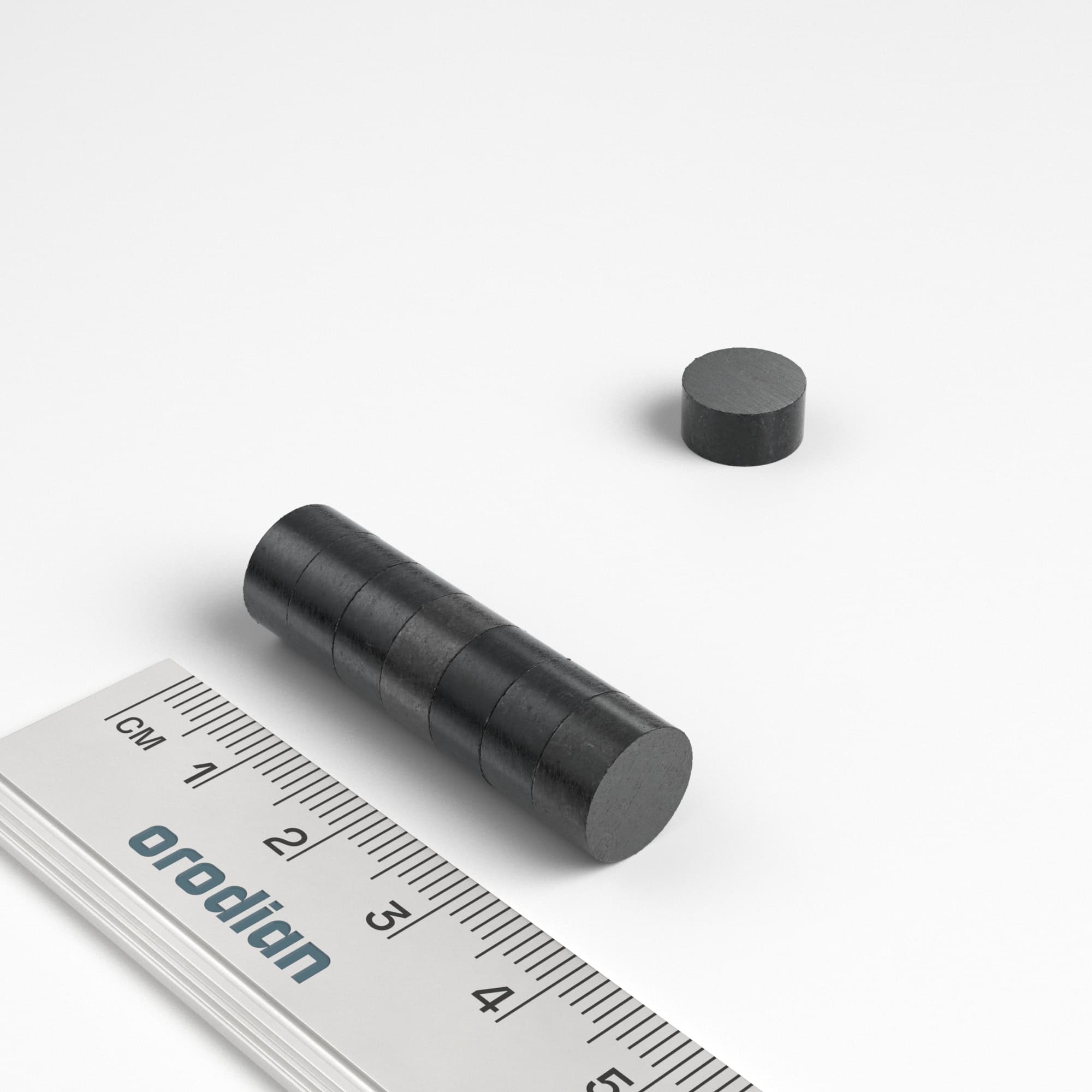 Ferrit hengermágnes 10×5 mm - Y30BH