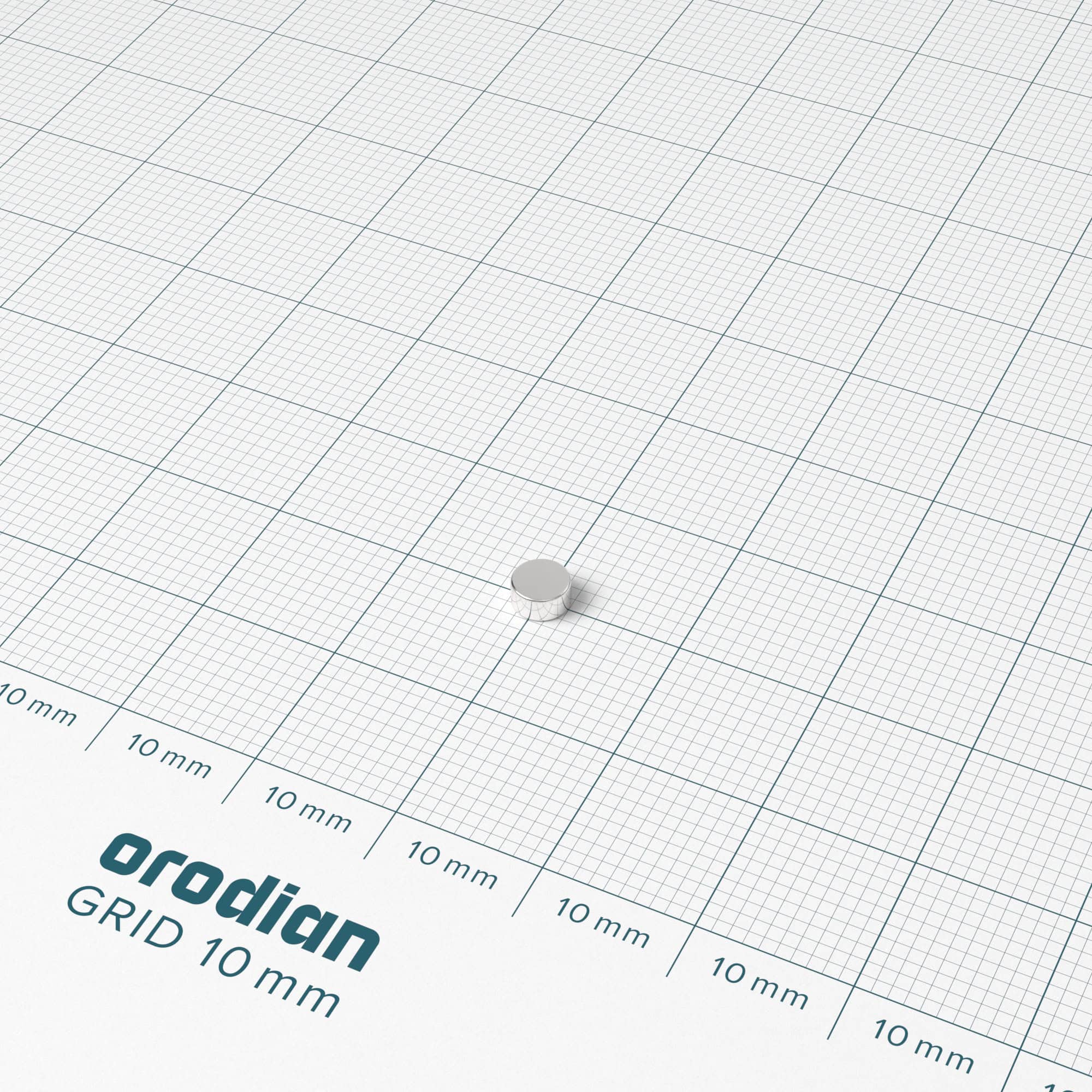 Neodímium hengermágnes 4×2 mm - N52 - Image 2