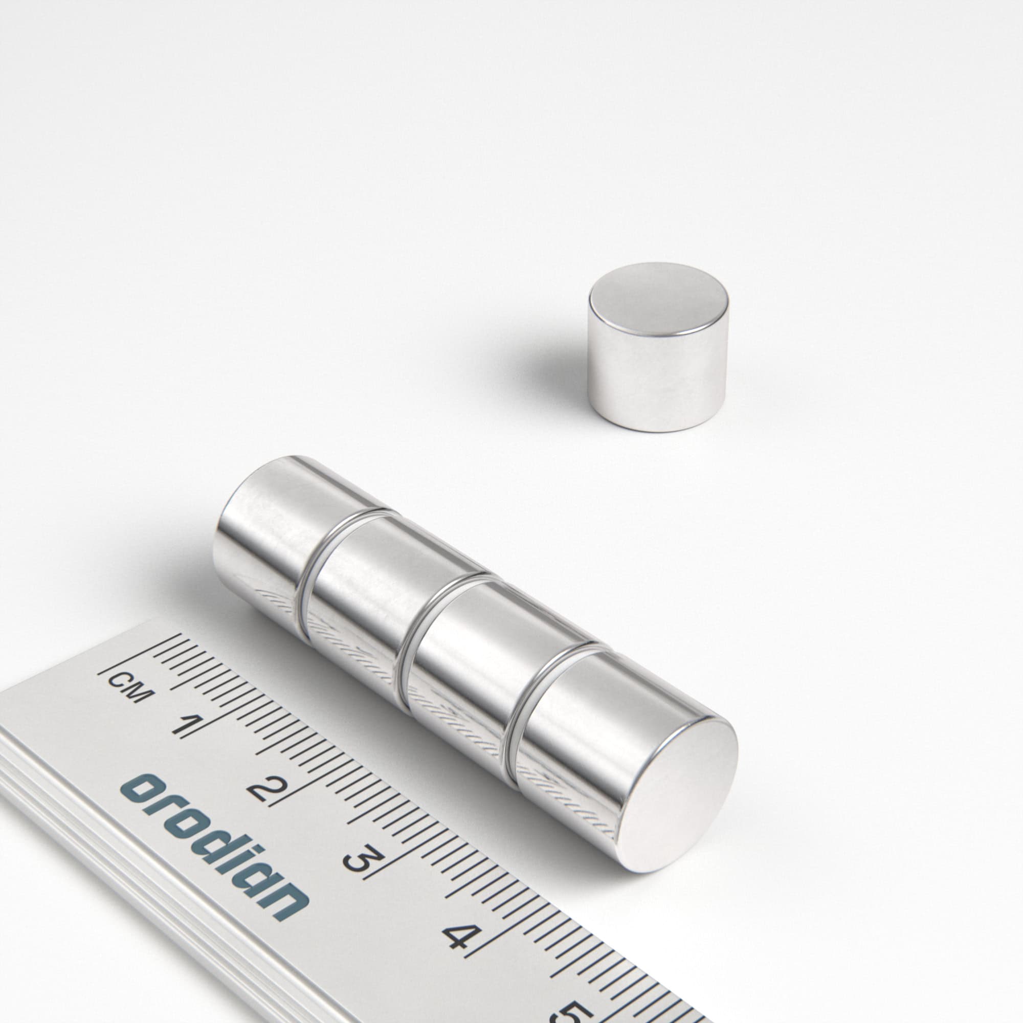 Neodímium hengermágnes 12×10 mm - N38