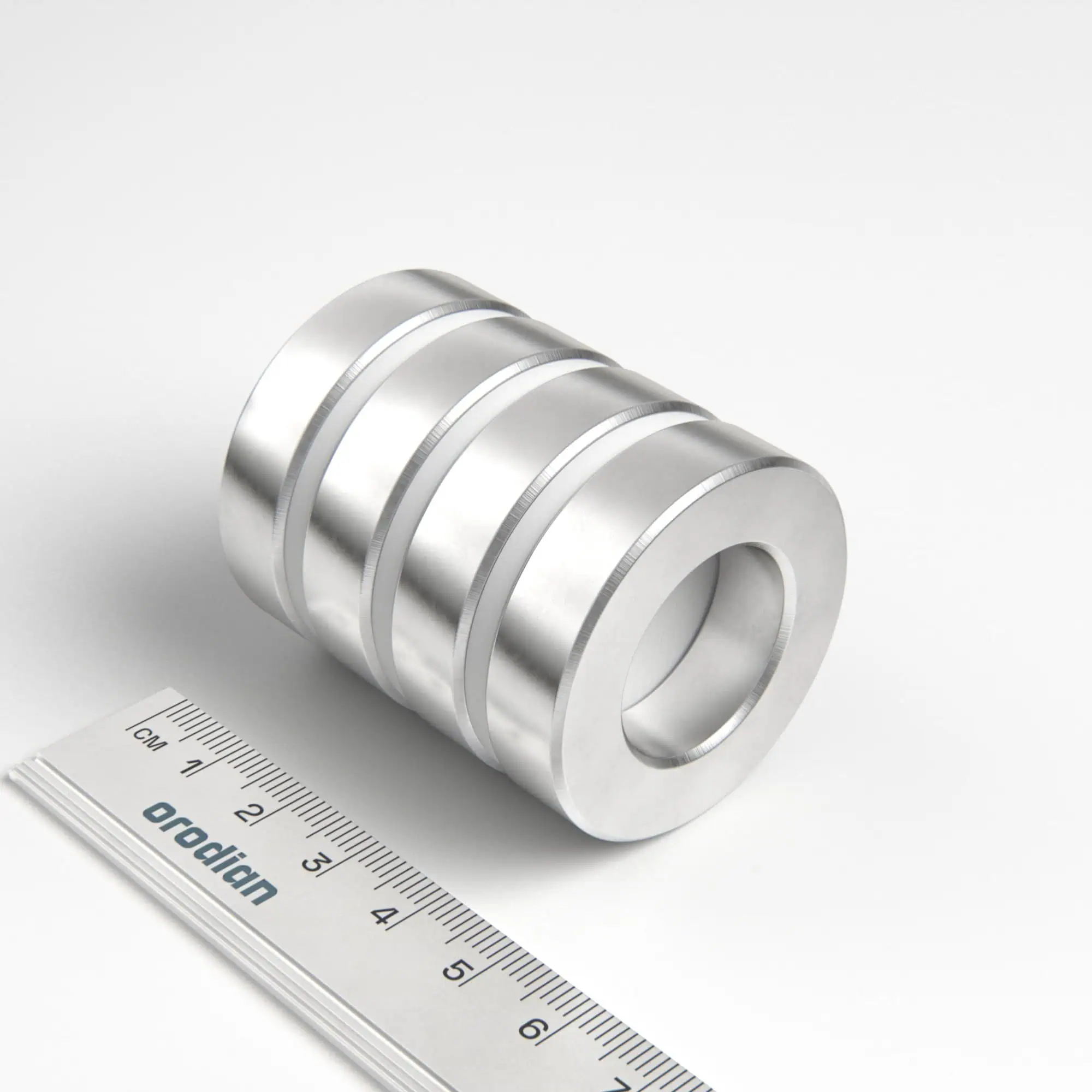 Neodímium mágnes gyűrű 40-22×10 mm - N38