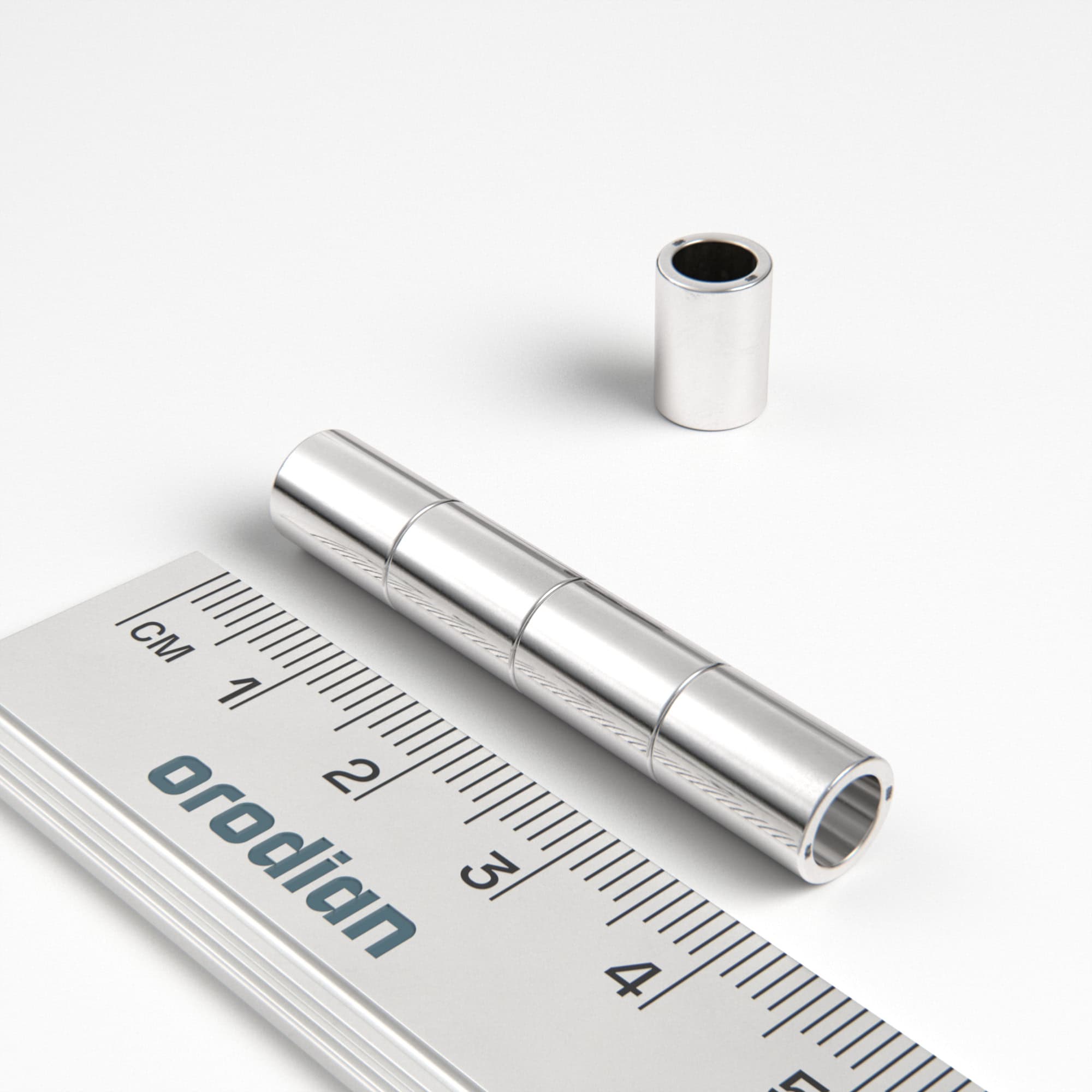 Neodímium mágnes gyűrű 7-5×10 mm - N42